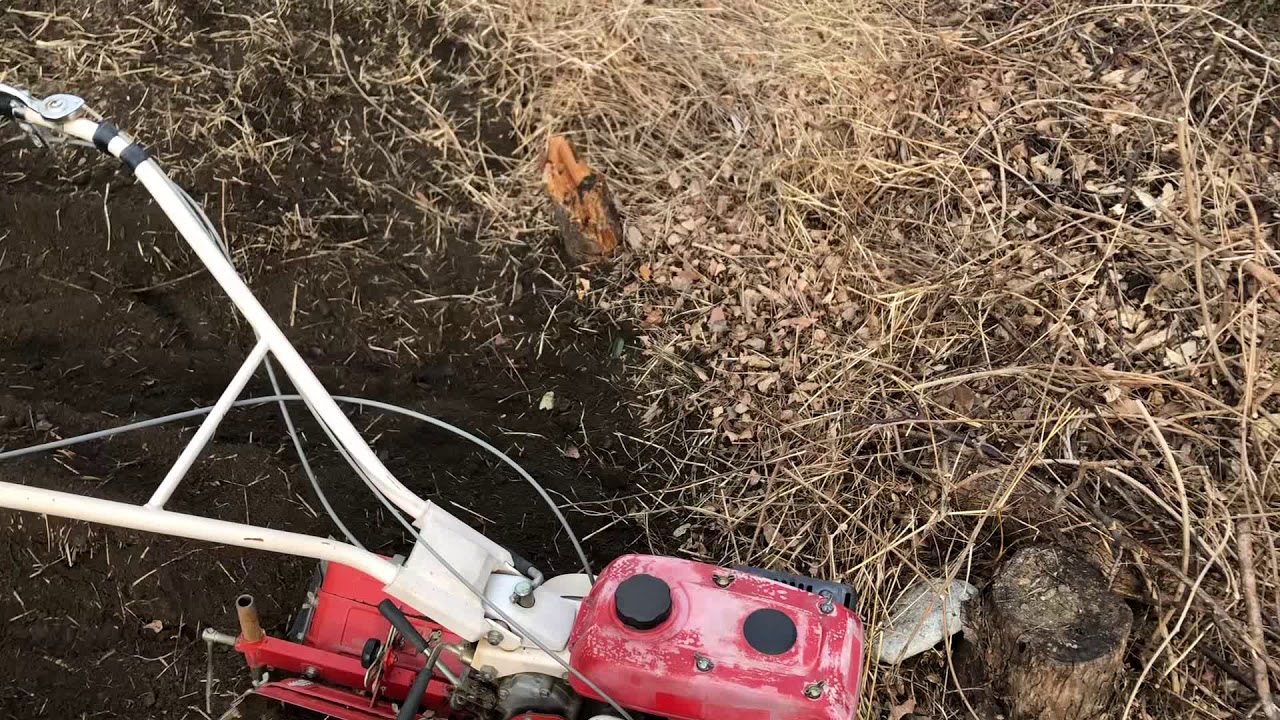 家庭菜園畝立て SHIBAURAモノ楽SC240一輪管理機