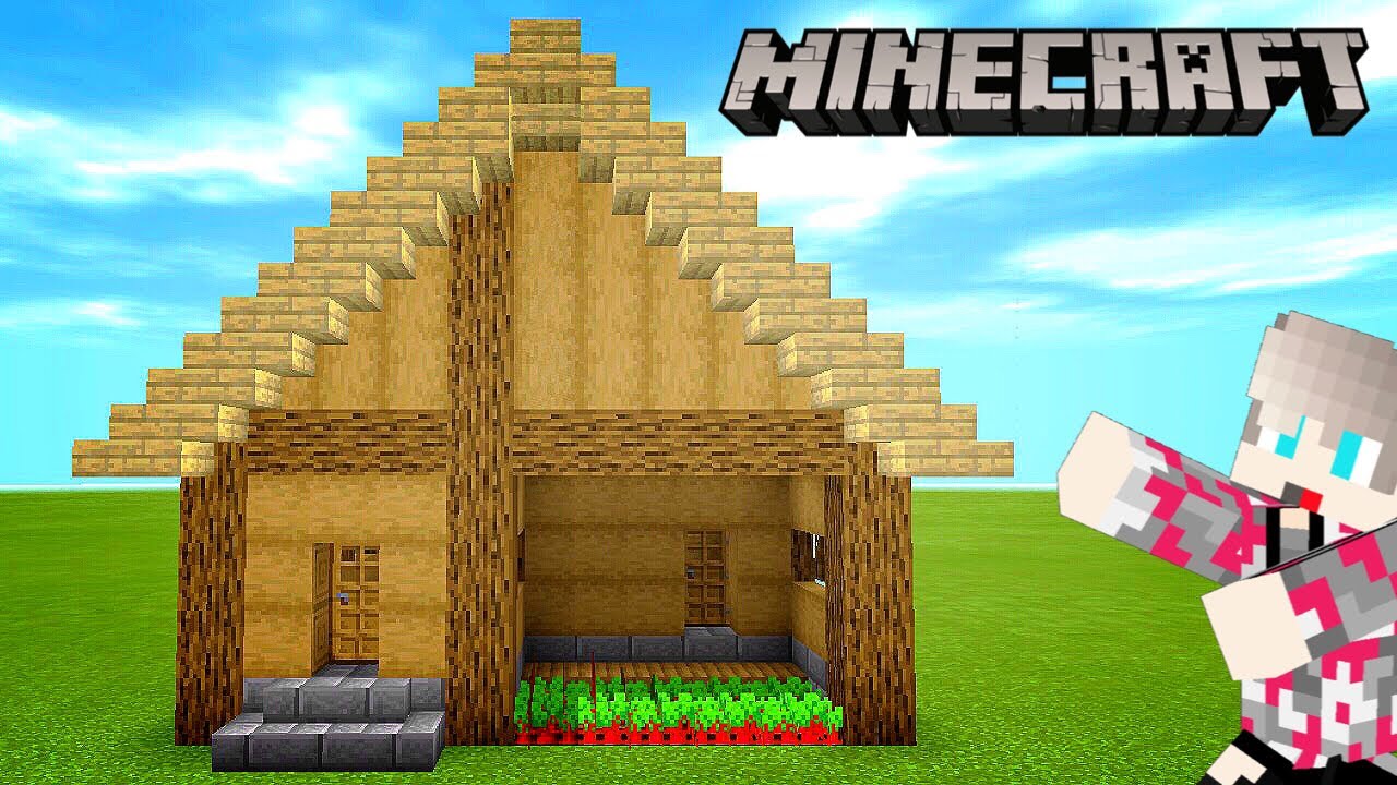 【Minecraft】家庭菜園と屋根裏付きの家【一流サバイバル建築講座 #4】